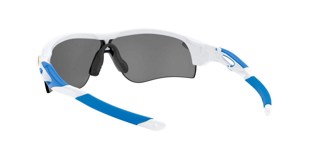 [OO9206-47] Mens Oakley Radarlock Path (A) Sunglasses -White/Prizm Black Iridium