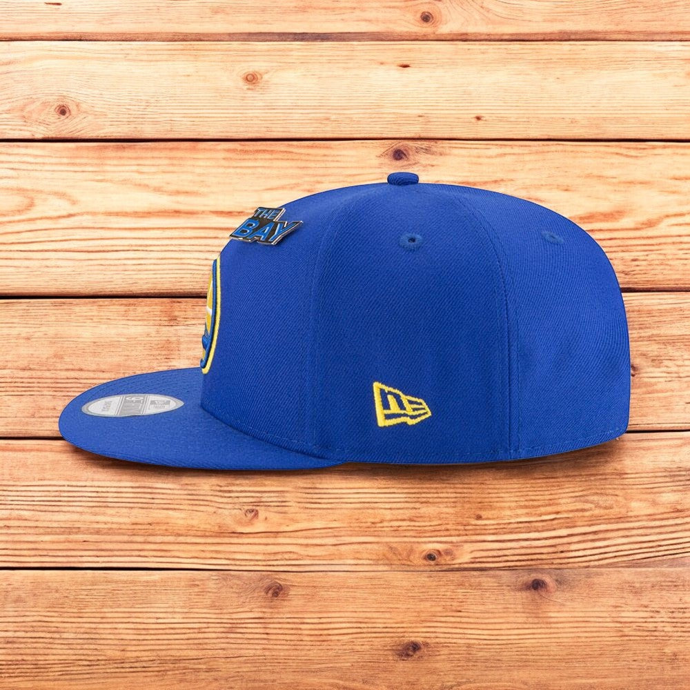[11609176] Mens New Era NBA Golden State Warriors NBA18 Draft 9Fifty Snapback