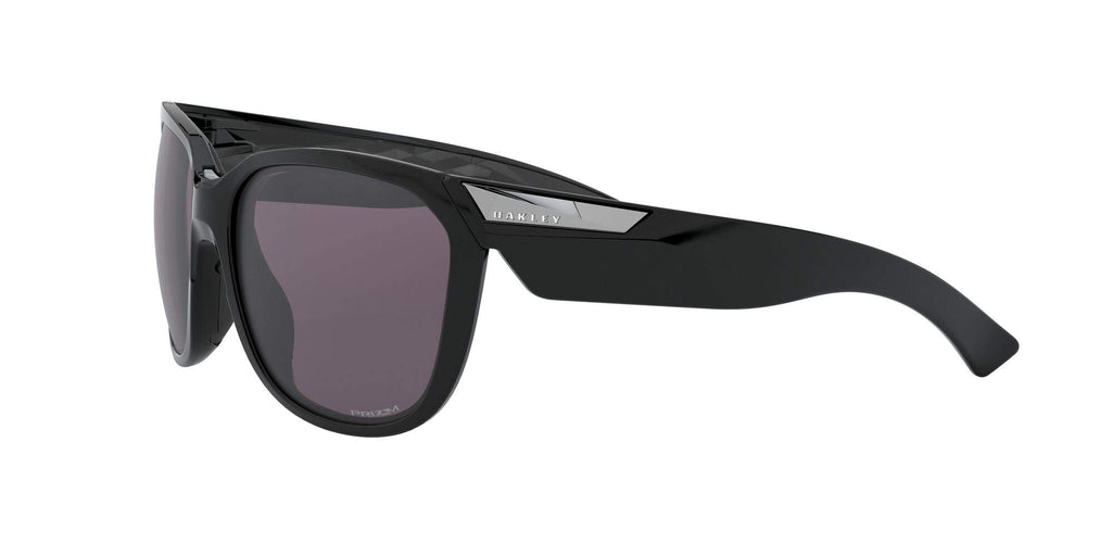 [OO9432-01] Womens Oakley Rev Up Sunglasses - Polish Black/Prizm Grey