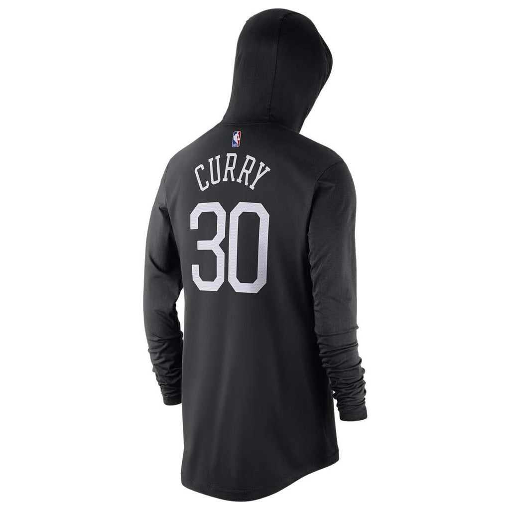 [BQ2042-010] Mens Nike NBA GSW "The Town" Steph Curry Long Sleeve Hoodie