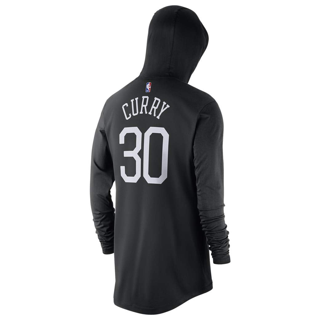 [BQ2042-010] Mens Nike NBA GSW "The Town" Steph Curry Long Sleeve Hoodie