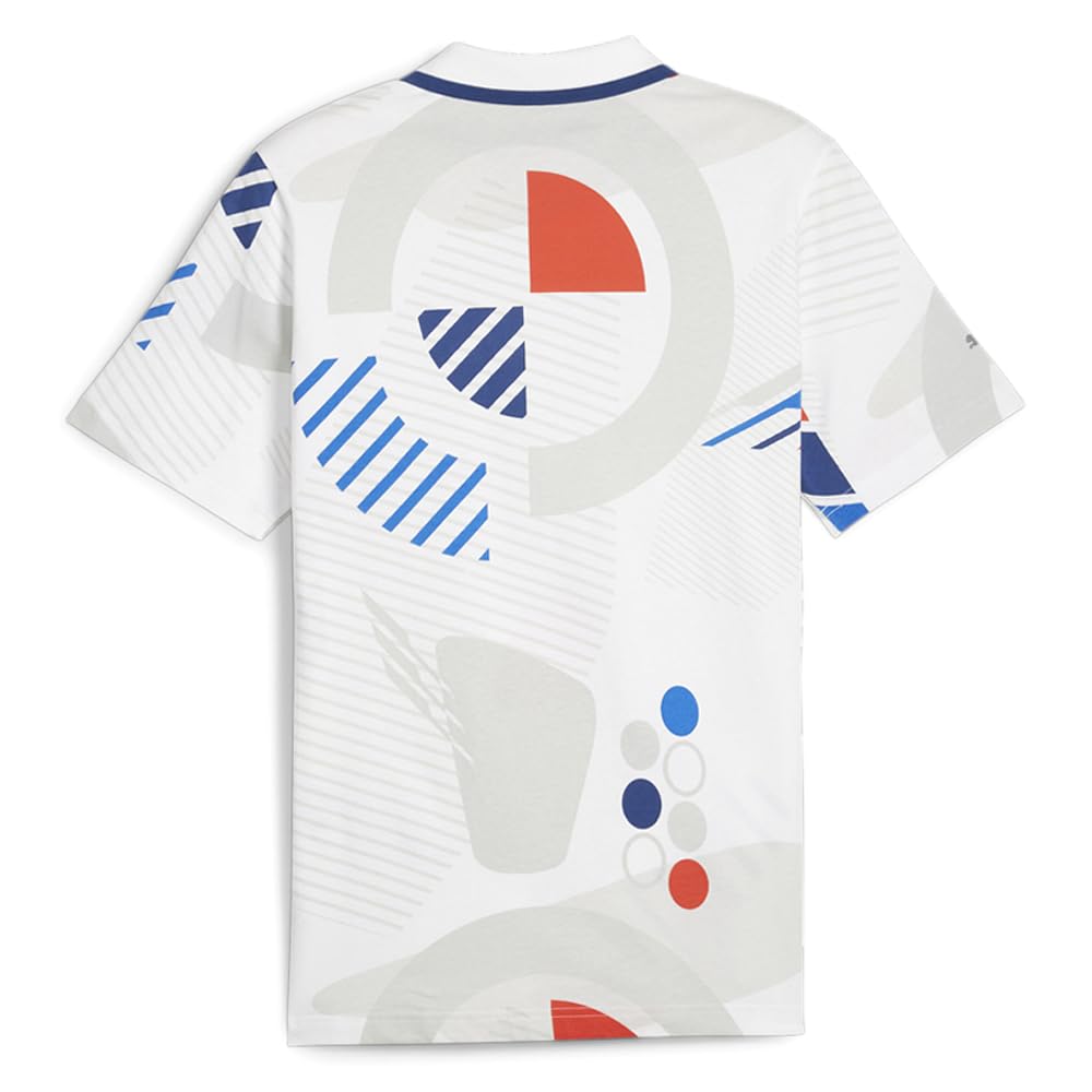 [624152-02] MENS PUMA BMW MOTORSPORT AOP POLO