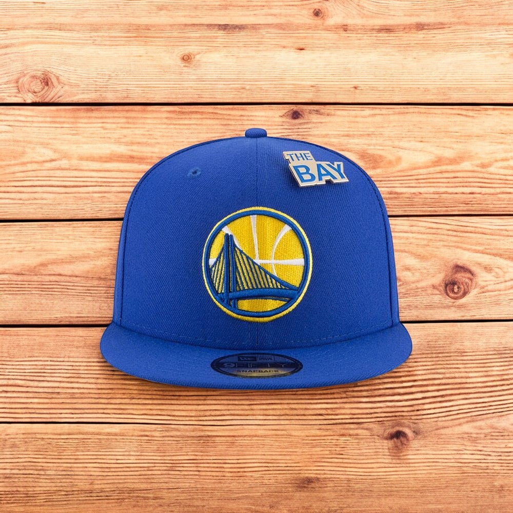 [11609176] Mens New Era NBA Golden State Warriors NBA18 Draft 9Fifty Snapback