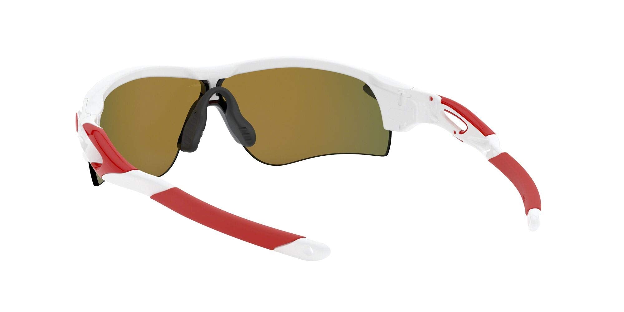 [OO9206-46] Mens Oakley Radarlock Path (A) Sunglasses - White/Prizm Ruby