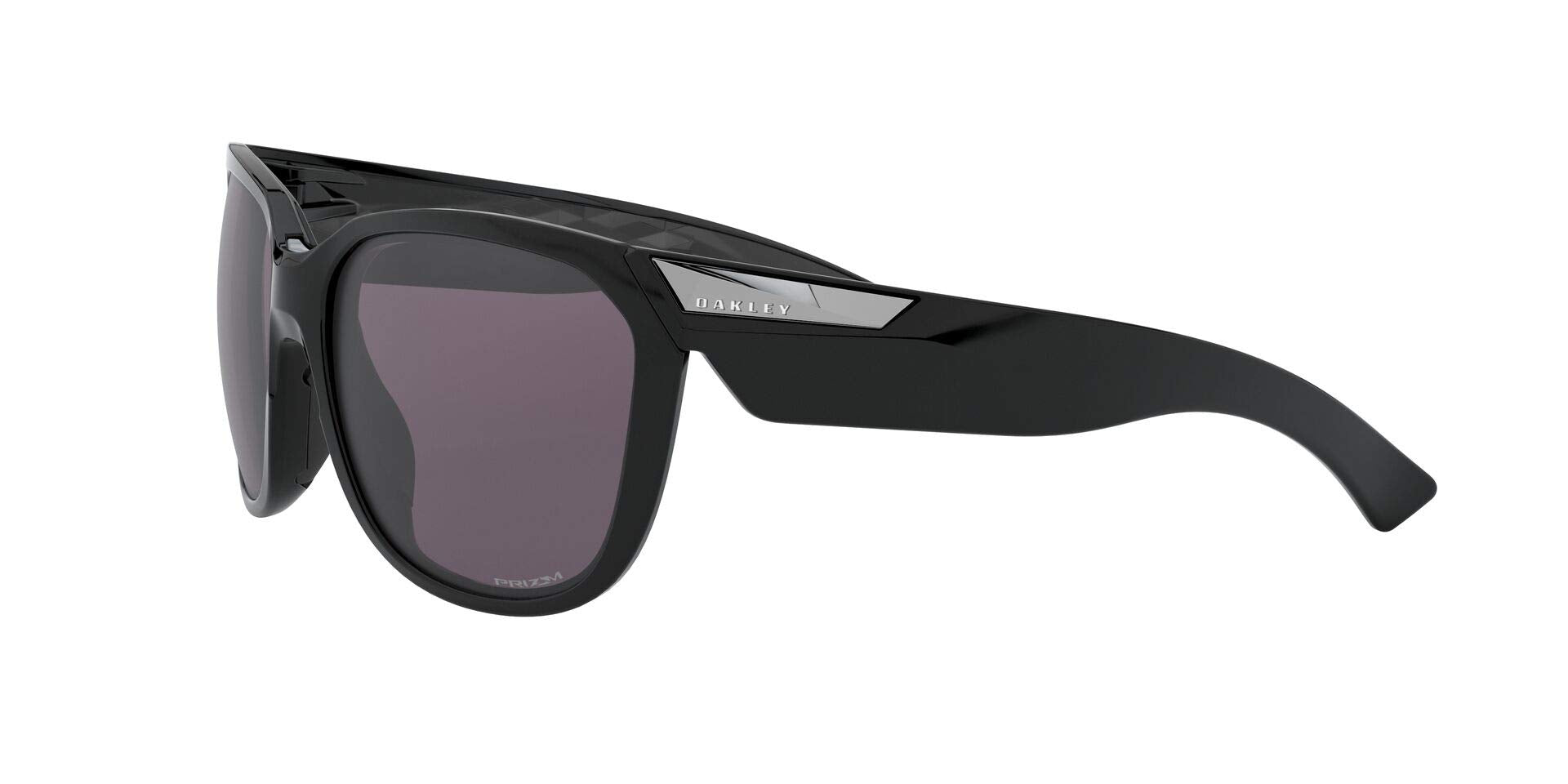 [OO9432-01] Womens Oakley Rev Up Sunglasses - Polish Black/Prizm Grey