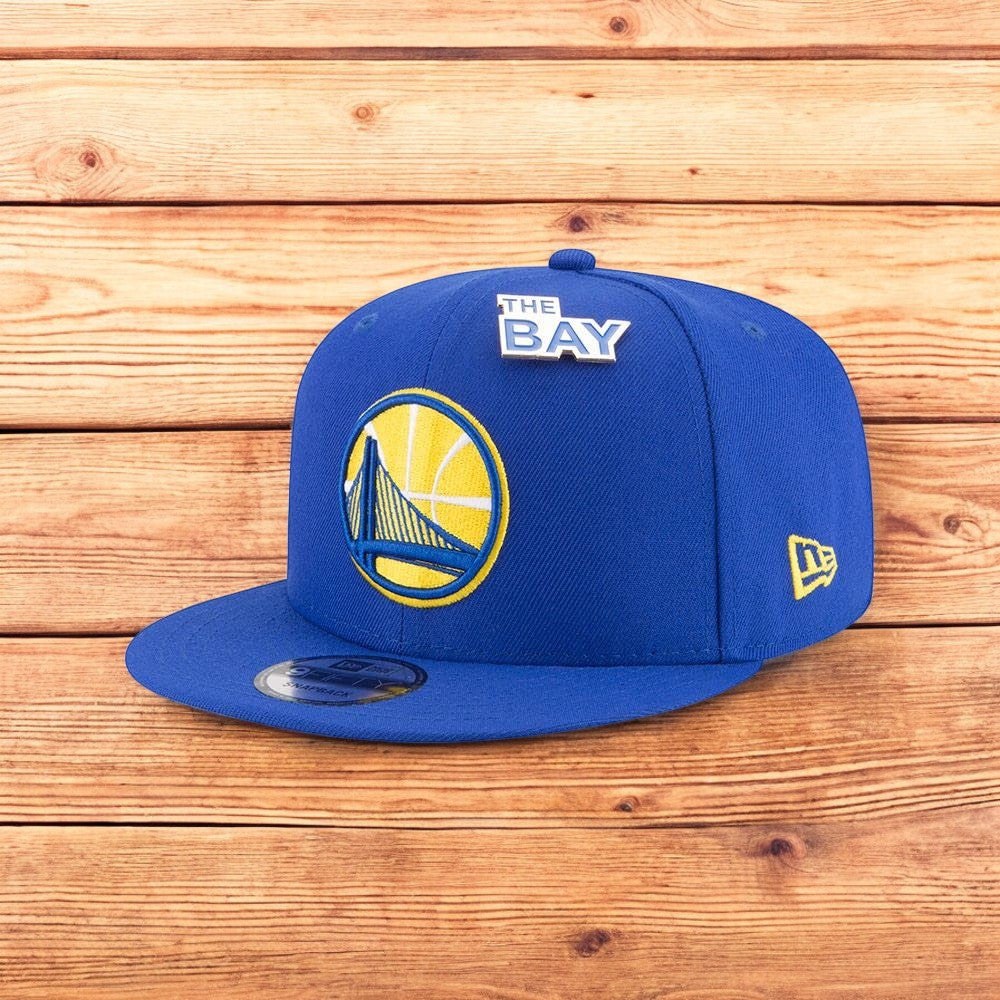 [11609176] Mens New Era NBA Golden State Warriors NBA18 Draft 9Fifty Snapback