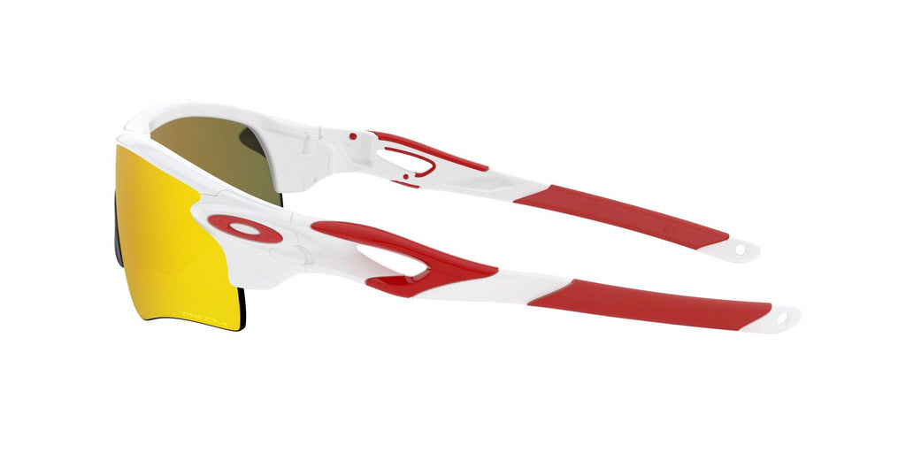 [OO9206-46] Mens Oakley Radarlock Path (A) Sunglasses - White/Prizm Ruby