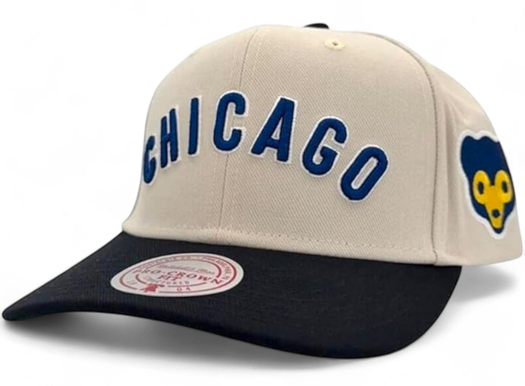 [HP11517-CCUOFWH] MENS MITCHELL & NESS MLB OFF WORD PRO SNAPBACK COOP CUBS
