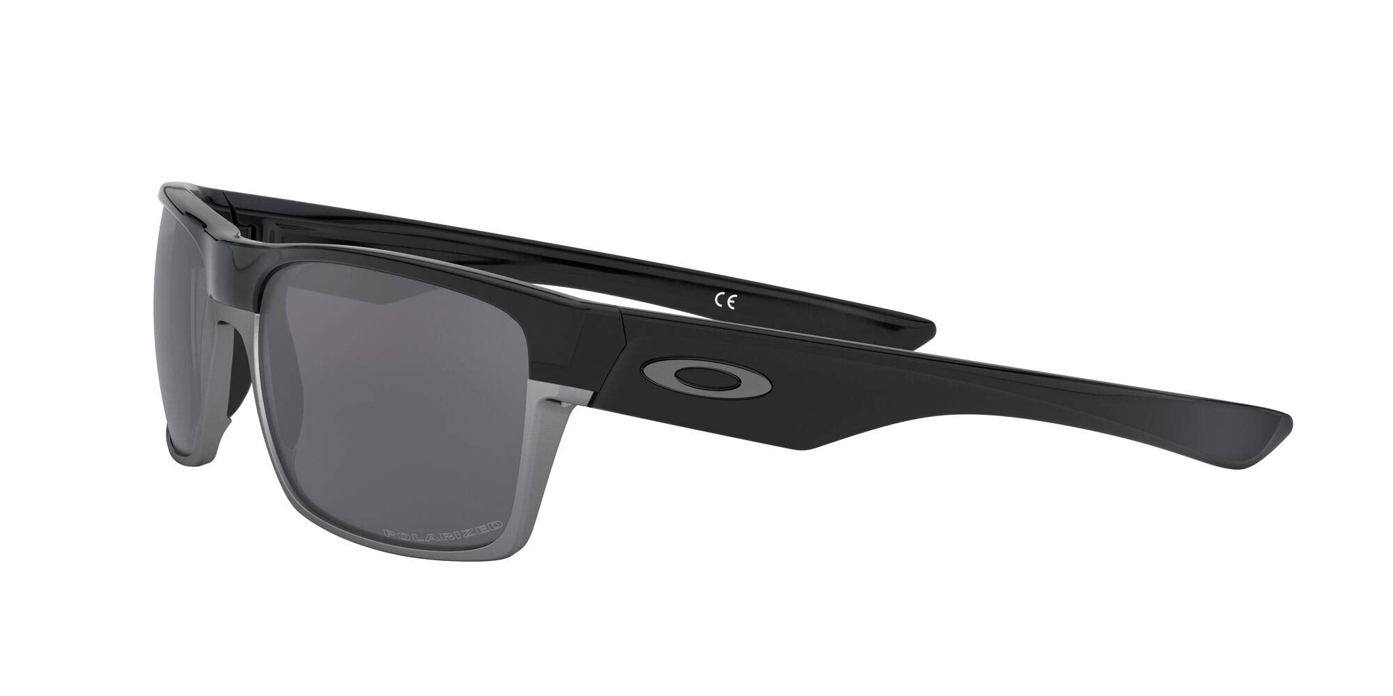 [OO9256-06] Mens Oakley Two Face (A) Polarized Sunglasses - Black/Black Iridium