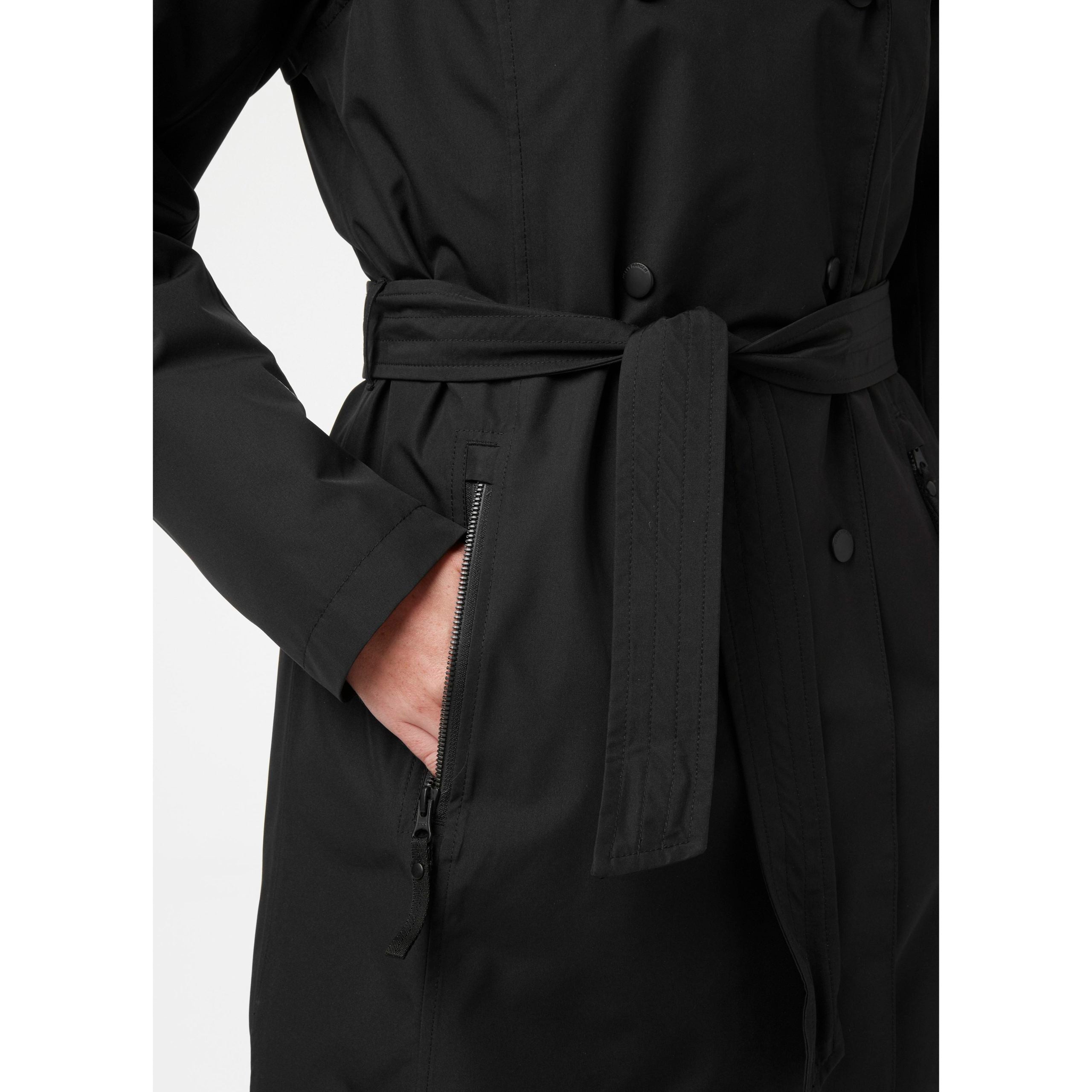 [53247-990] WOMENS HELLY HANSEN WELSEY II WATERPROOF TRENCH COAT