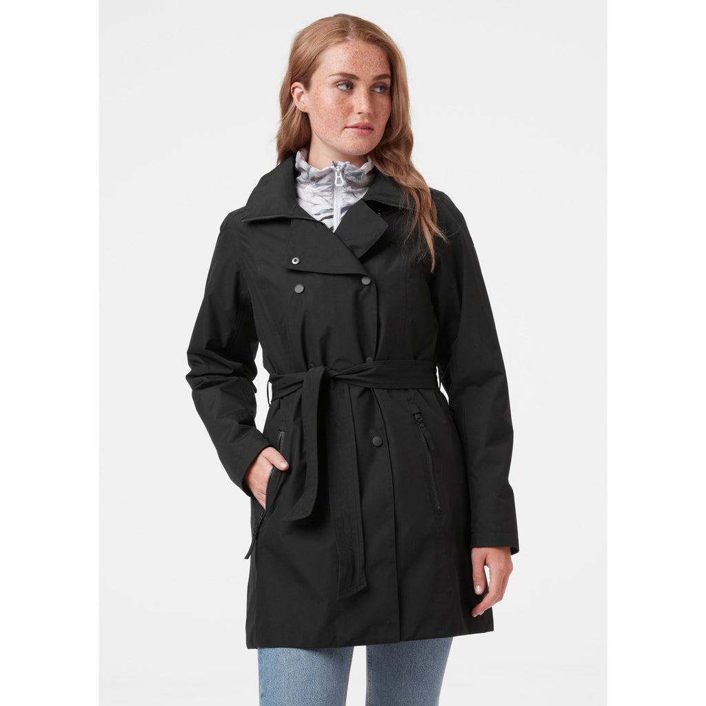[53247-990] WOMENS HELLY HANSEN WELSEY II WATERPROOF TRENCH COAT