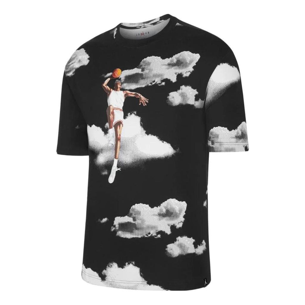 [DM1436-010] MENS AIR JORDAN ESSENTIALS STATEMENT T-SHIRT 'BLACK'