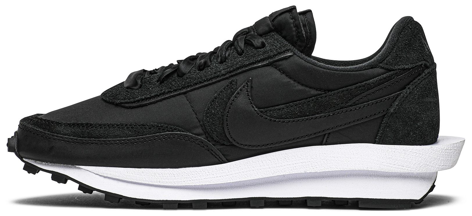 [BV0073-002] MENS NIKE LD WAFFLE 'SACAI BLACK NYLON'