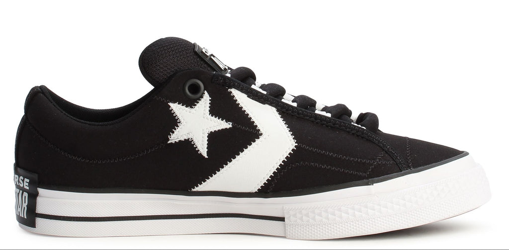 [A11483C] MENS CONVERSE STAR PLAYER 76 LOW 'PUFF BLACK WHITE'