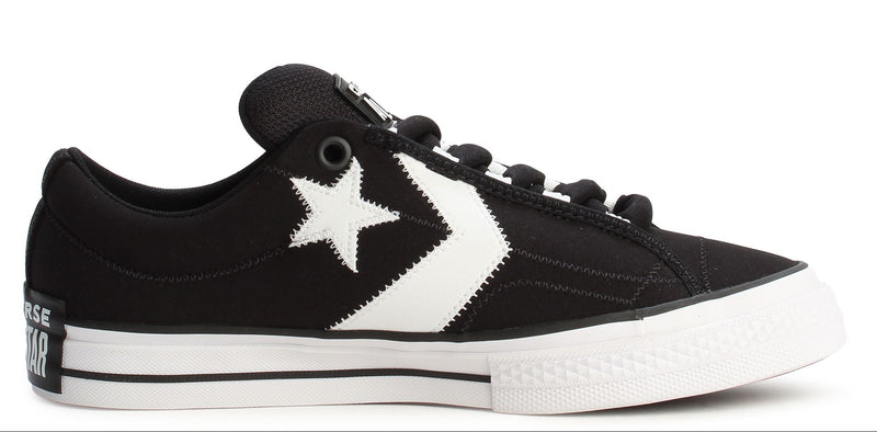 [A11483C] MENS CONVERSE STAR PLAYER 76 LOW 'PUFF BLACK WHITE'