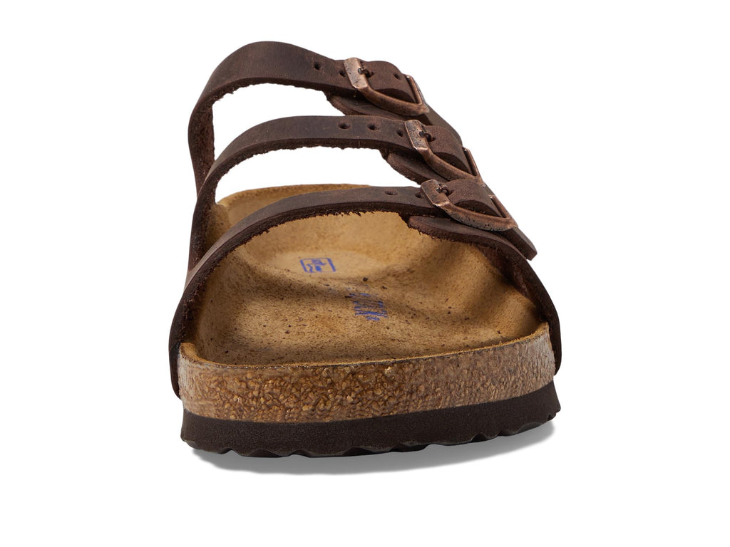 [53901] UNISEX BIRKENSTOCK FLORIDA SOFT FOOTBED OILED LEATHER (REGULAR WIDTH)