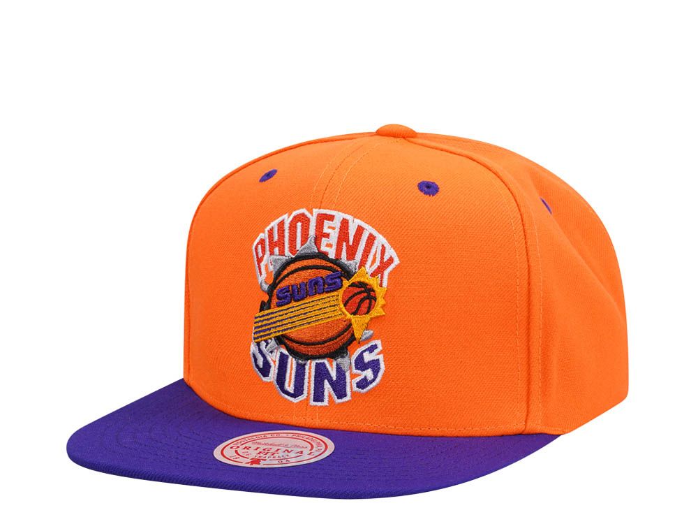 MENS MITCHELL & NESS NBA BREAKTHROUGH SNAPBACK HWC SUNS - ORANGE