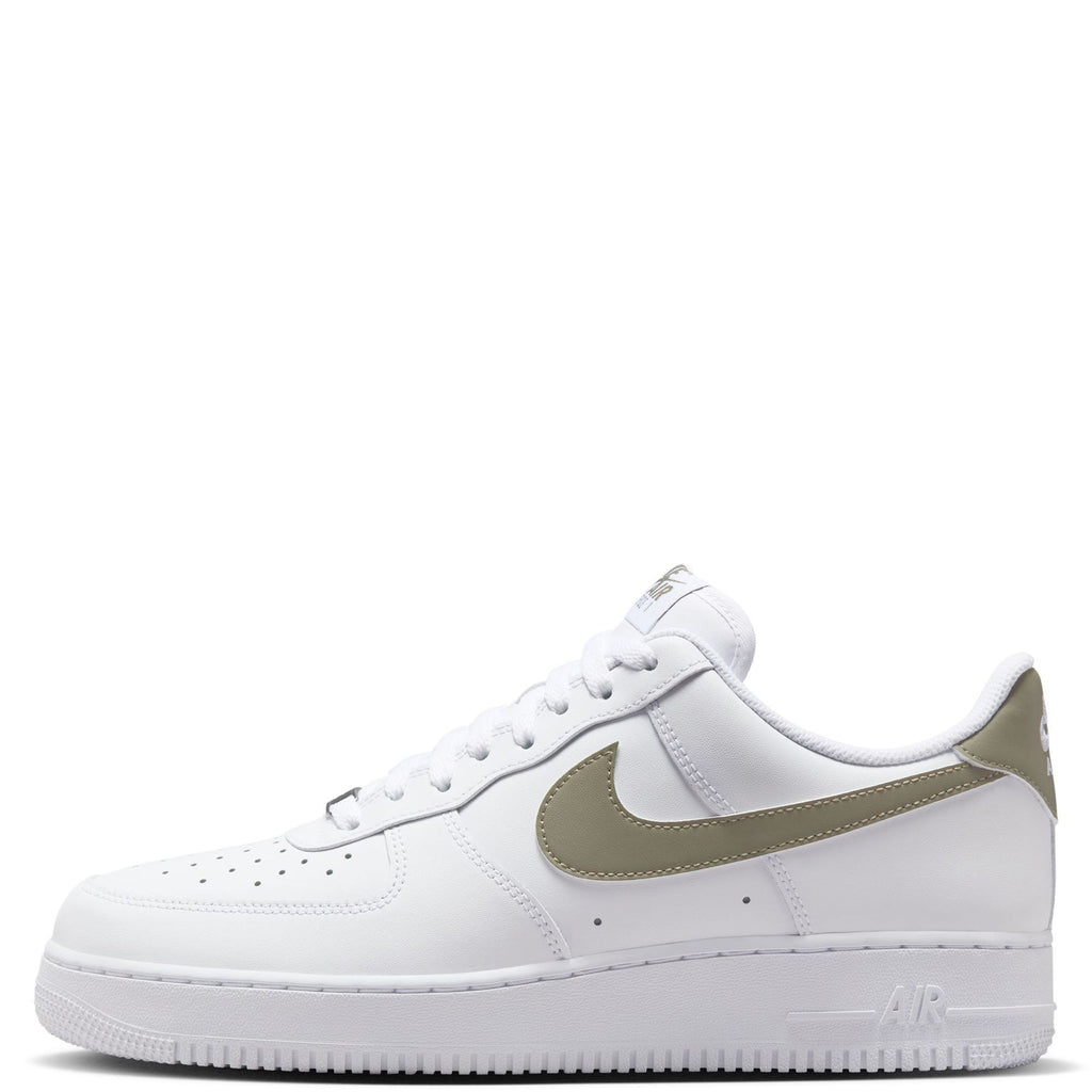 [FJ4146-116] MENS NIKE AIR FORCE 1 '07 'WHITE LIGHT ARMY'