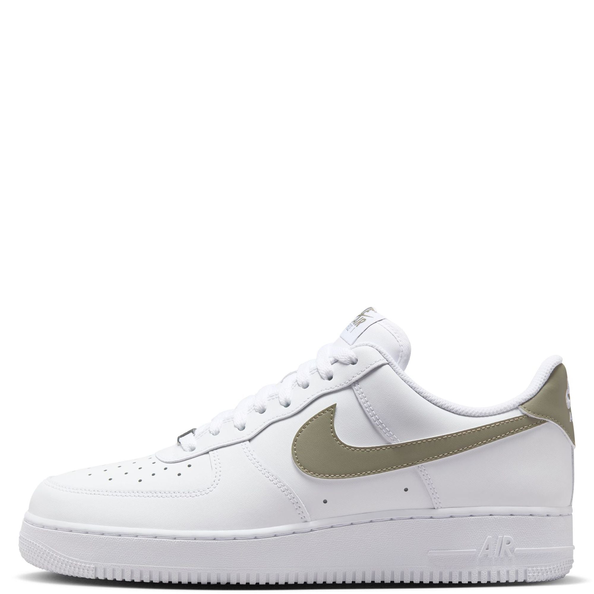 [FJ4146-116] MENS NIKE AIR FORCE 1 '07 'WHITE LIGHT ARMY'