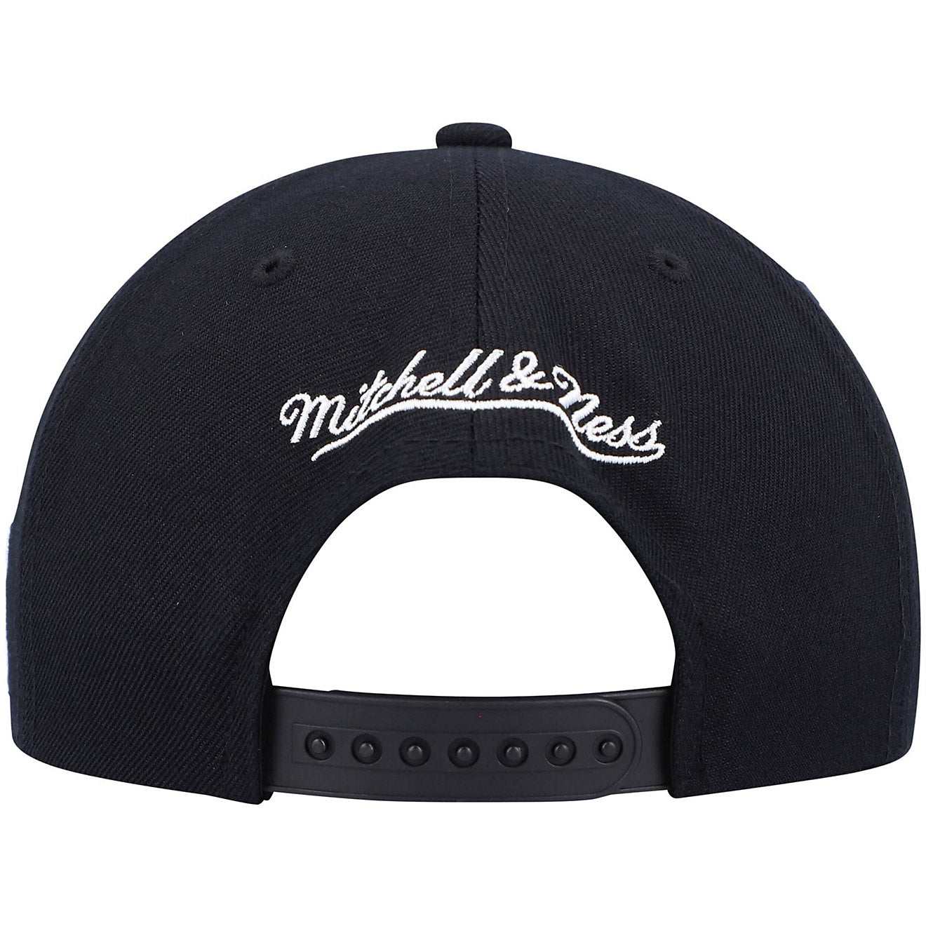 MENS MITCHELL & NESS NBA TEAM SCRIPT 2.0 SNAPBACK 76ERS
