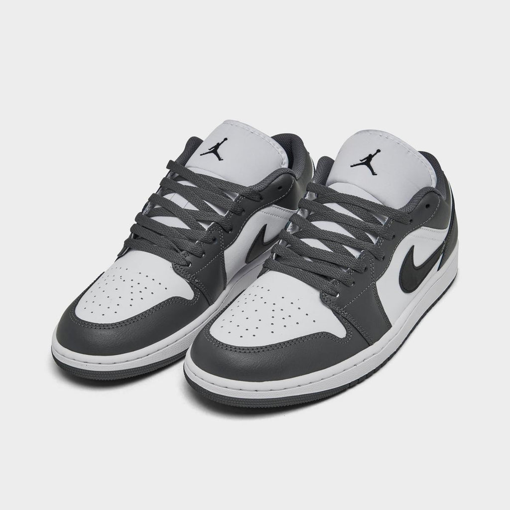 [553558-152] MENS AIR JORDAN AJ 1 LOW 'IRON GREY'