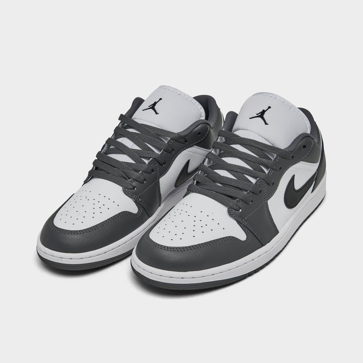 [553558-152] MENS AIR JORDAN AJ 1 LOW 'IRON GREY'