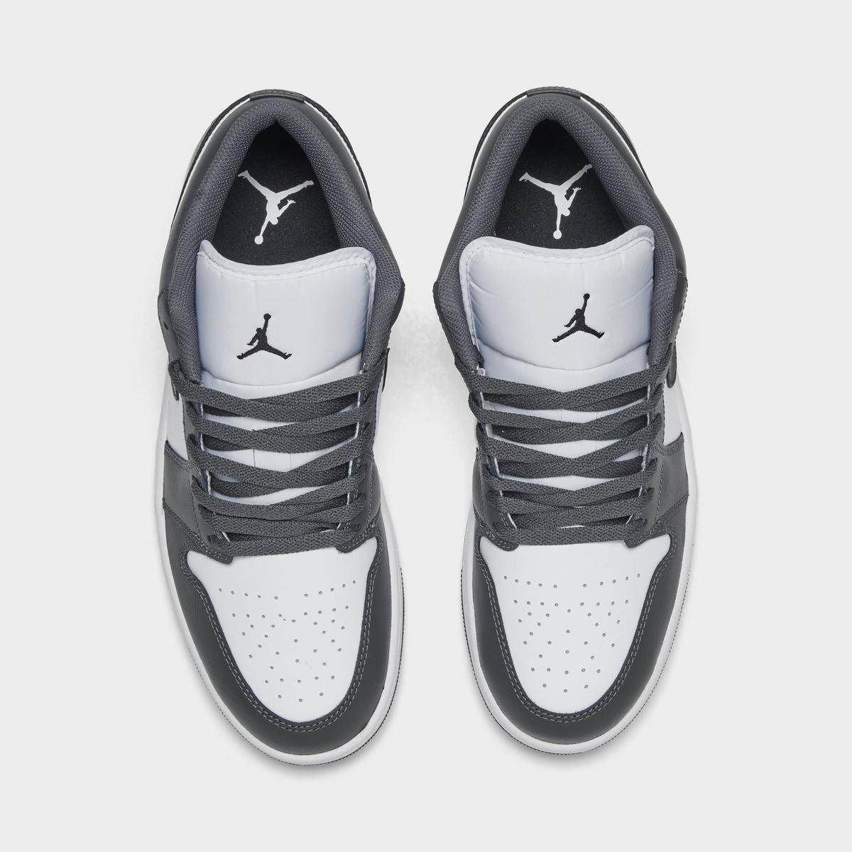 [553558-152] MENS AIR JORDAN AJ 1 LOW 'IRON GREY'