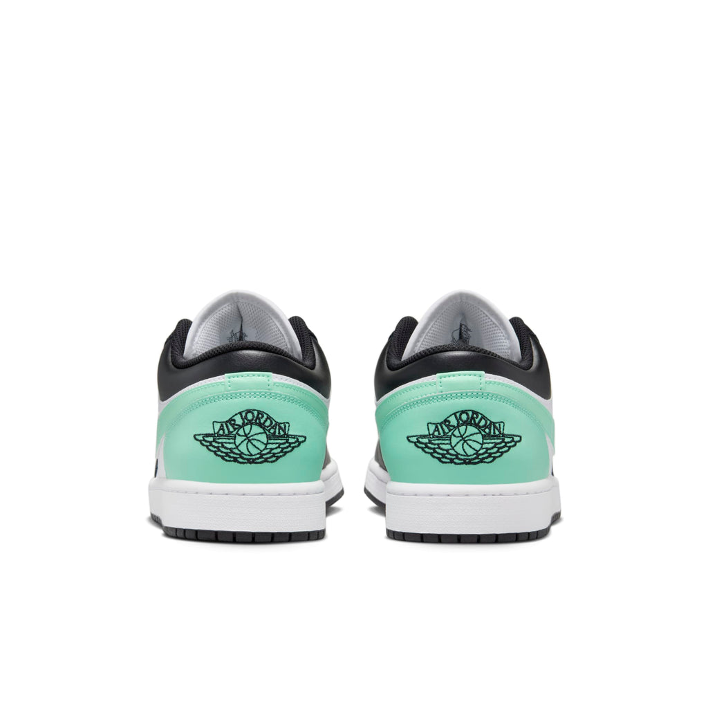 [553558-131] Mens Air Jordan RETRO 1 LOW 'GREEN GLOW'