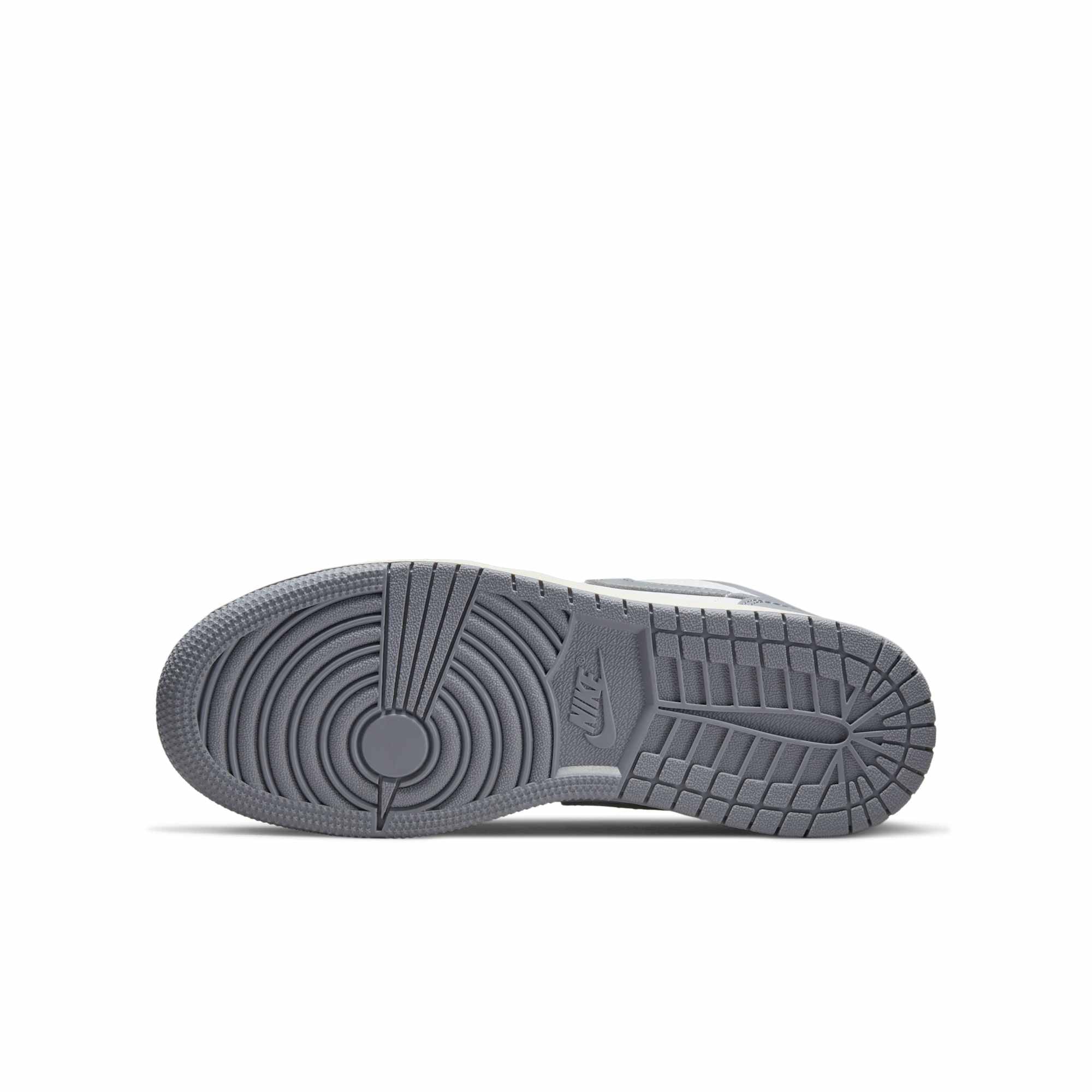 [553560-053] GRADE SCHOOL AIR JORDAN RETRO 1 LOW 'VINTAGE GREY'