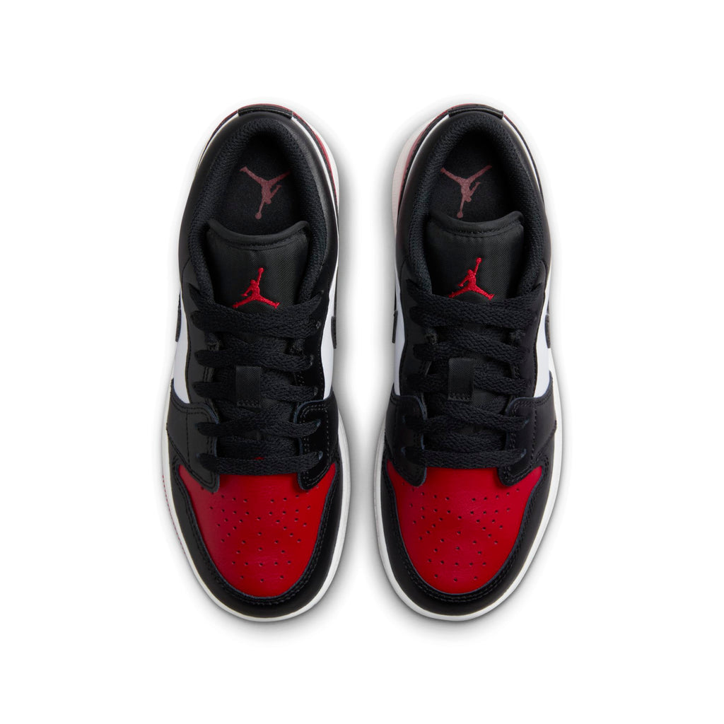 [553560-161] Grade School Air Jordan RETRO 1 LOW 'BRED TOE 2.0 (GS)'