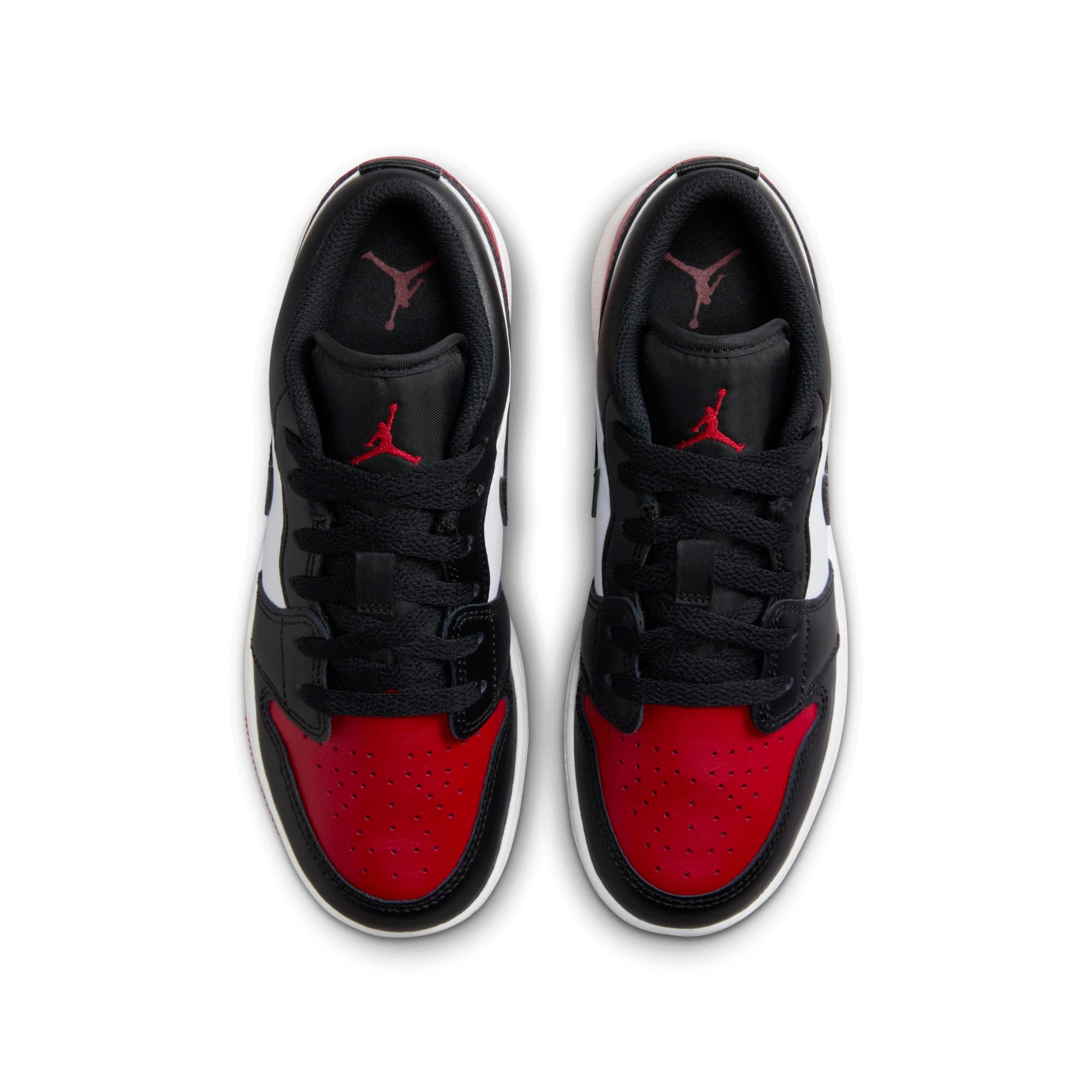 [553560-161] Grade School Air Jordan RETRO 1 LOW 'BRED TOE 2.0 (GS)'