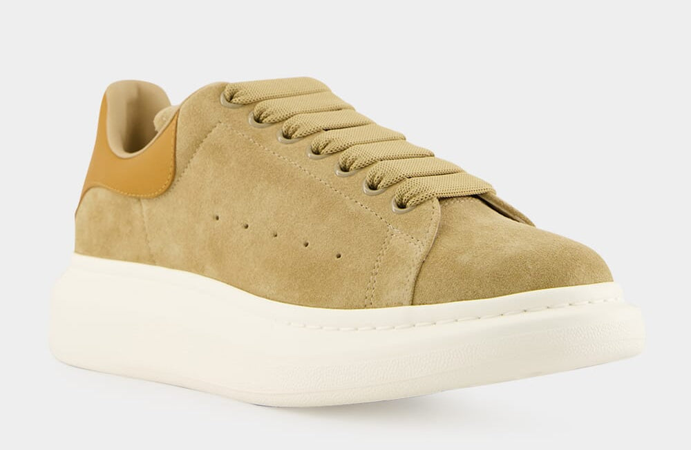 [553680WIAGL-2005] MENS ALEXANDER MCQUEEN SNEAKER S.RUBBER OVERSIZED 'DARK CARAMEL'