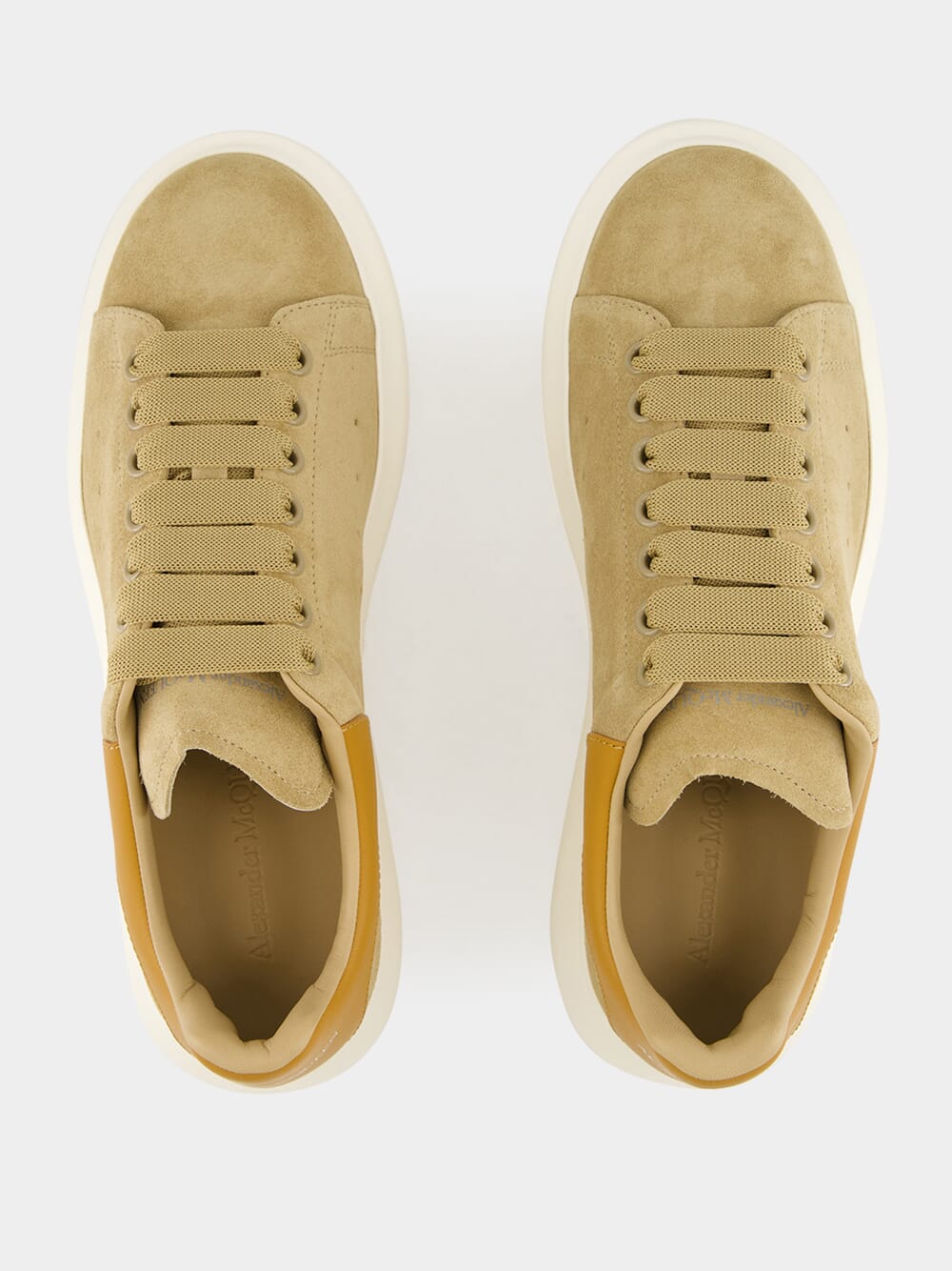[553680WIAGL-2005] MENS ALEXANDER MCQUEEN SNEAKER S.RUBBER OVERSIZED 'DARK CARAMEL'