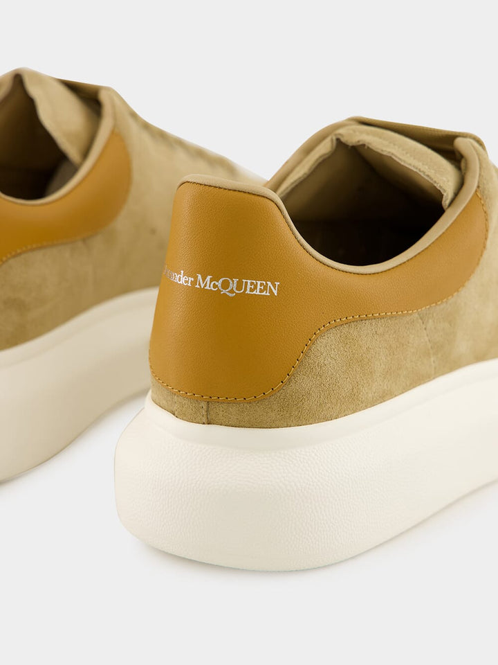 [553680WIAGL-2005] MENS ALEXANDER MCQUEEN SNEAKER S.RUBBER OVERSIZED 'DARK CARAMEL'