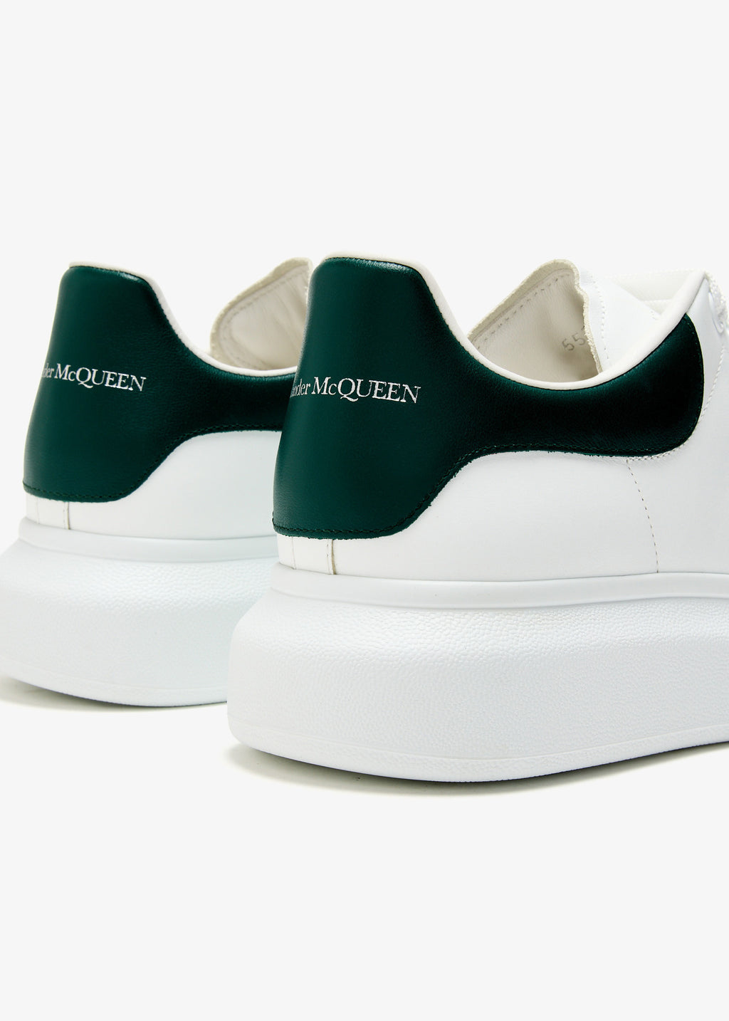 [553680WIAEE-9197] MENS ALEXANDER MCQUEEN SNEAKER S.RUBBER OVERSIZED 'WHITE GREEN'