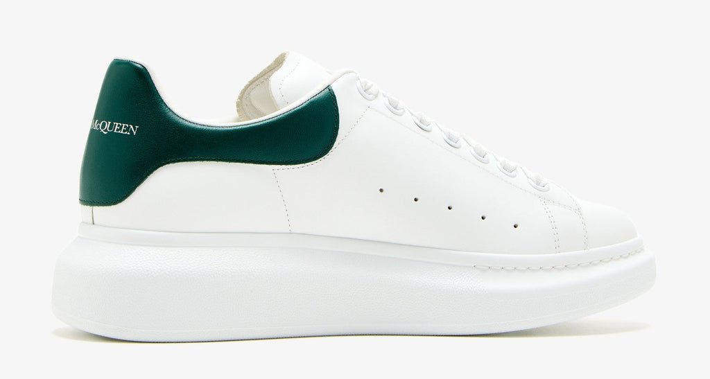[553680WIAEE-9197] MENS ALEXANDER MCQUEEN SNEAKER S.RUBBER OVERSIZED 'WHITE GREEN'