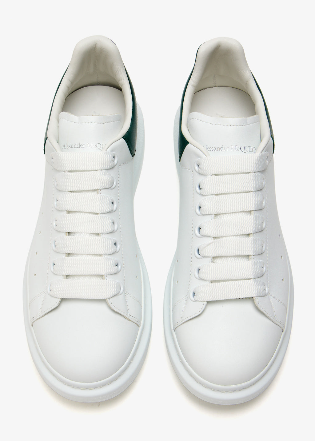 [553680WIAEE-9197] MENS ALEXANDER MCQUEEN SNEAKER S.RUBBER OVERSIZED 'WHITE GREEN'