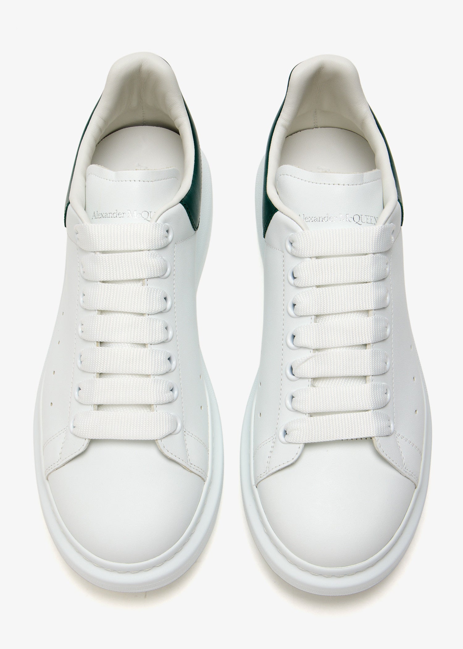 [553680WIAEE-9197] MENS ALEXANDER MCQUEEN SNEAKER S.RUBBER OVERSIZED 'WHITE GREEN'