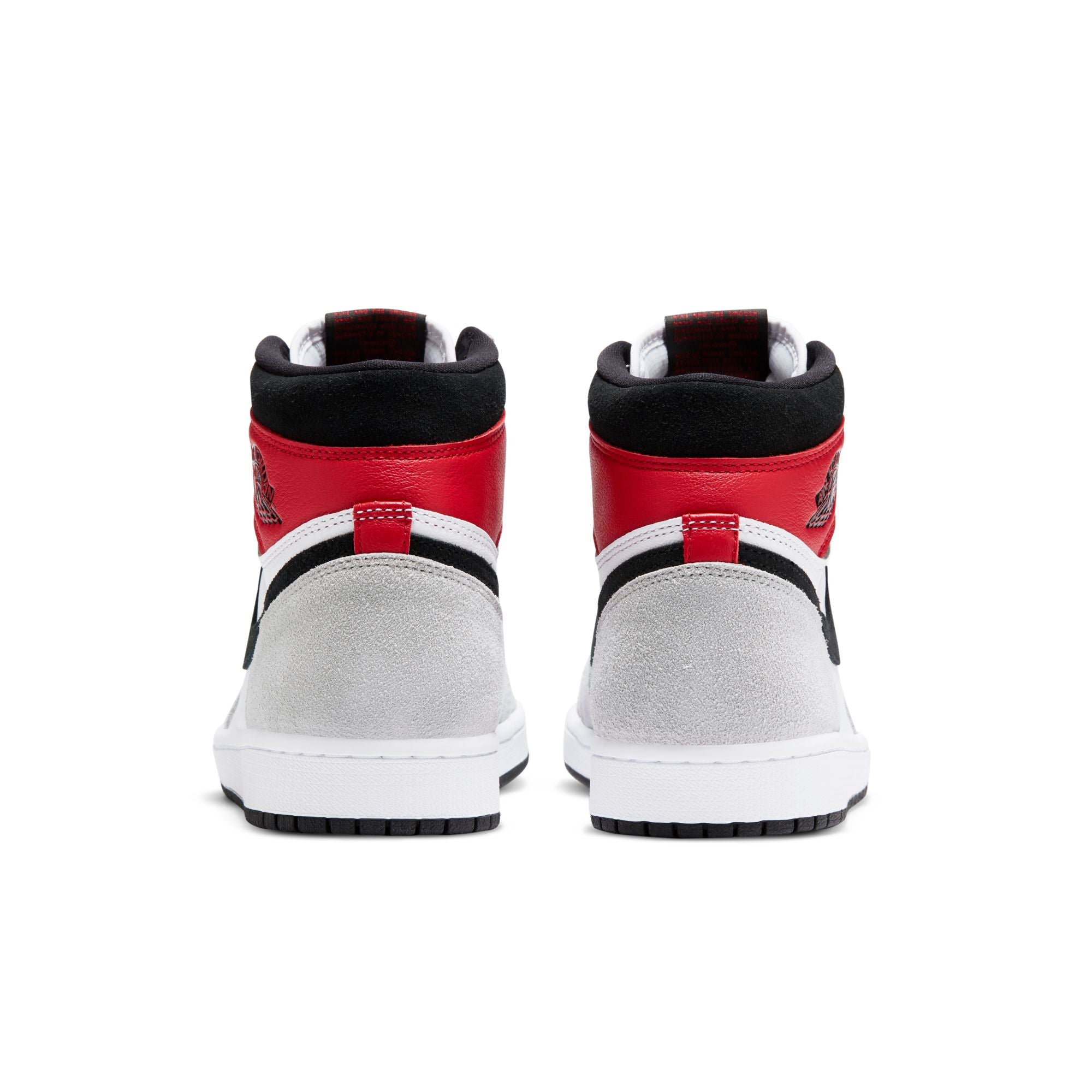 [555088-126] Mens Air Jordan Retro 1 High 'Light Smoke Grey'