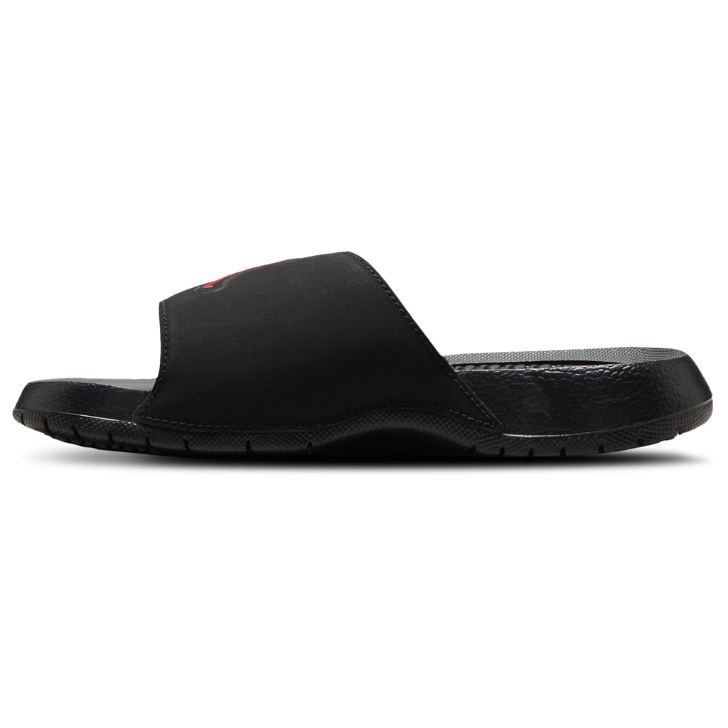 [555511-061] GRADE SCHOOL AIR JORDAN HYDRO 5 RETRO SLIDE 'BLACK METALLIC'