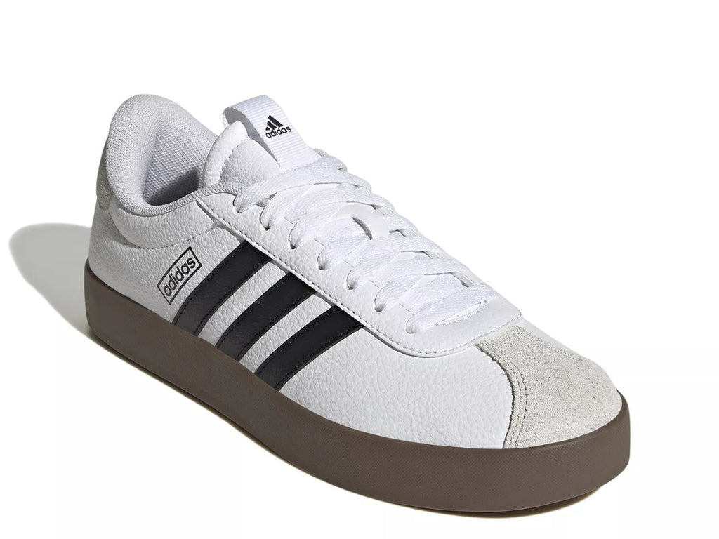 [ID8797] WOMENS ADIDAS VL COURT 3.0 CLOUD WHITE CORE BLACK GREY ONE