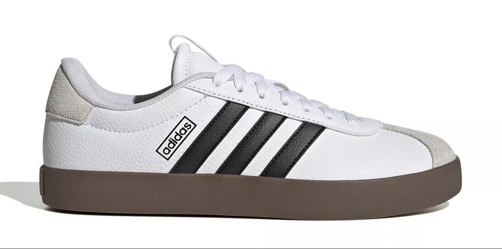 [ID8797] WOMENS ADIDAS VL COURT 3.0 CLOUD WHITE CORE BLACK GREY ONE