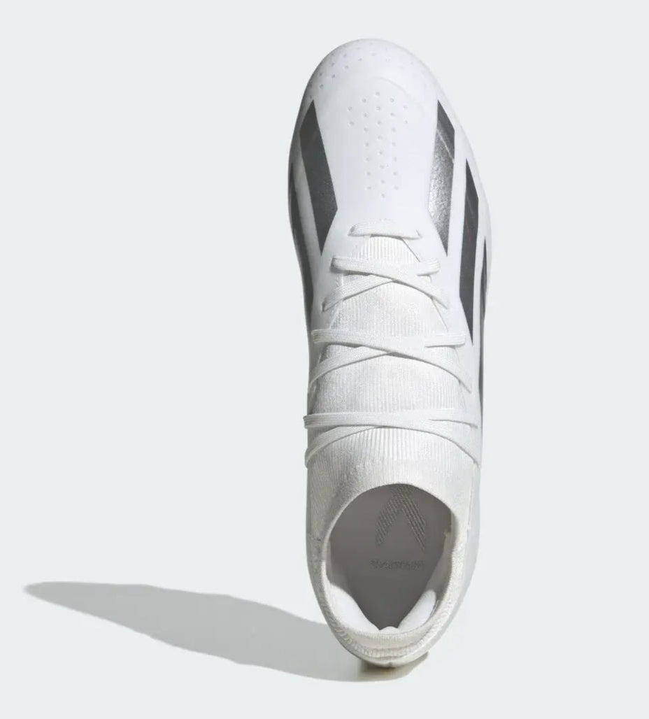 [IG9117] MENS ADIDAS X CRAZYFAST LEAGUE FG 'WHITE SILVER METALLIC'