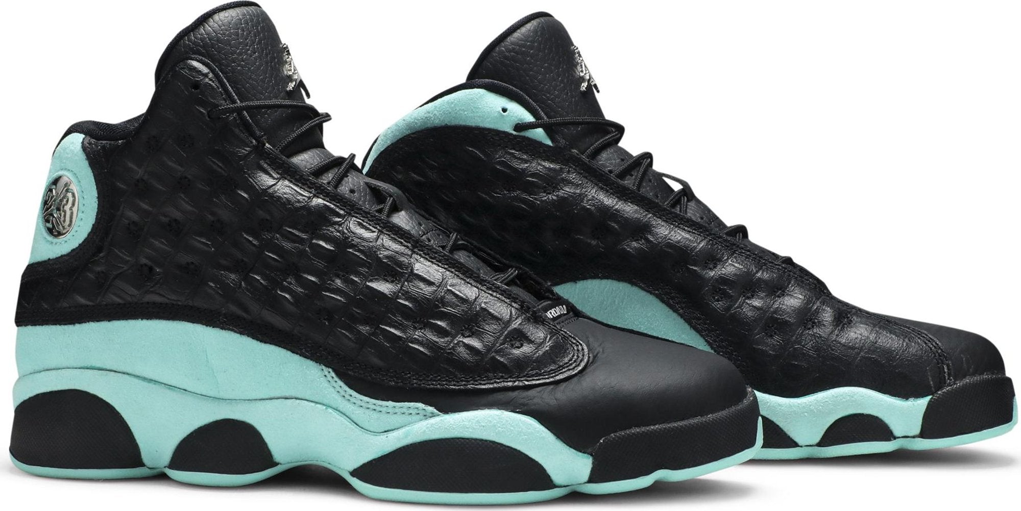 [884129-030] Grade School Air Jordan Retro 13 'Black Island Green' (GS)