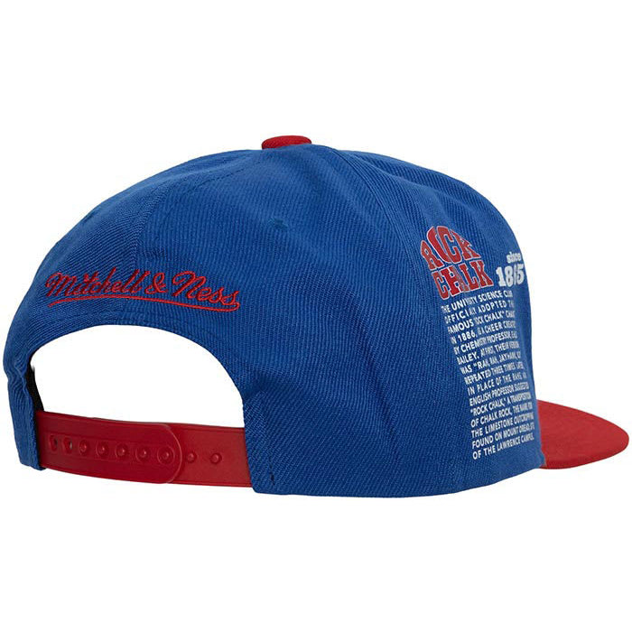 Mens Mitchell & Ness NCAA TEAM ORIGINS SNAPBACK KANSAS