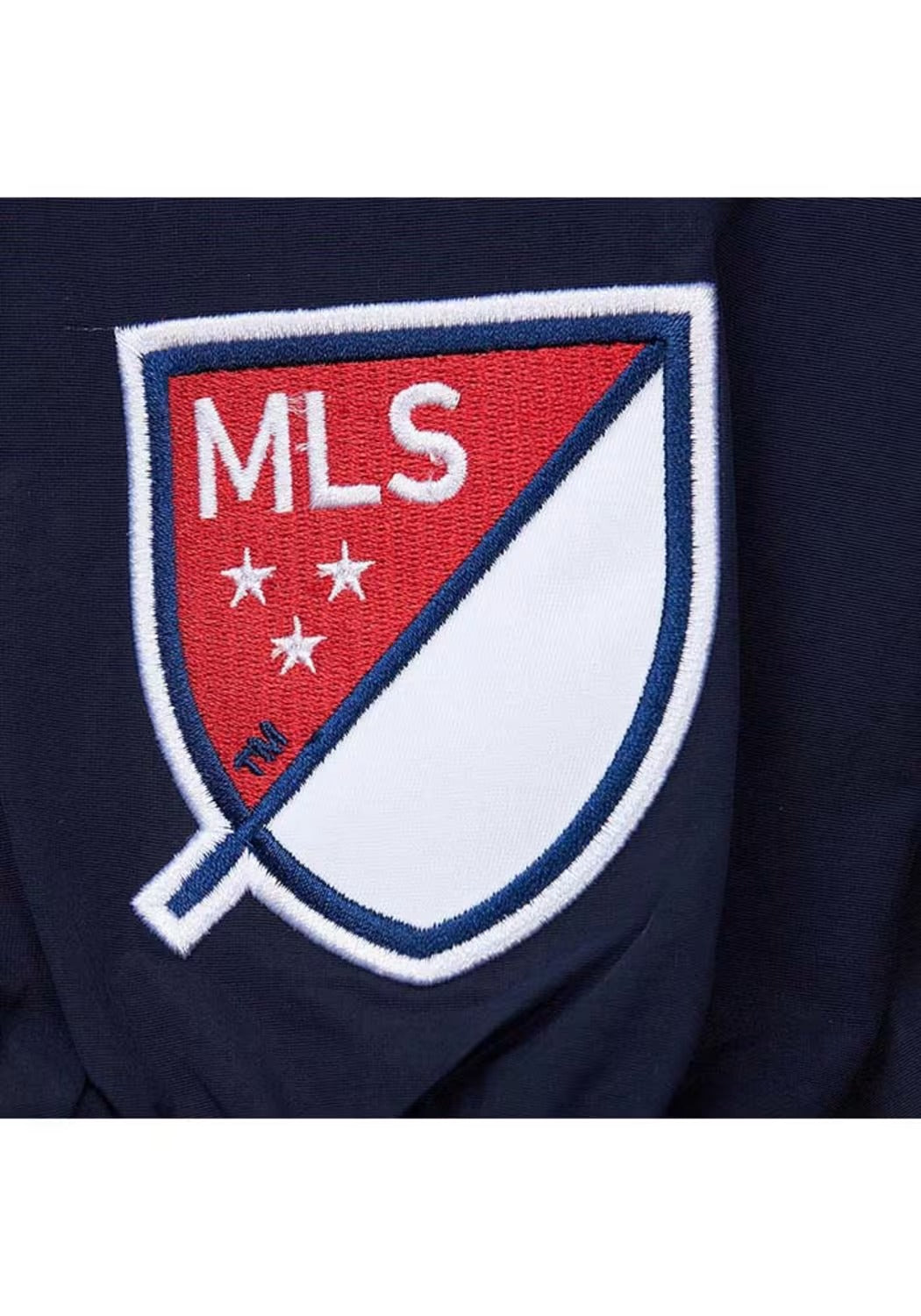 MENS MITCHELL & NESS MLS CLASSIC NYLON PULLOVER CURRENT LOGO ST. LOUIS