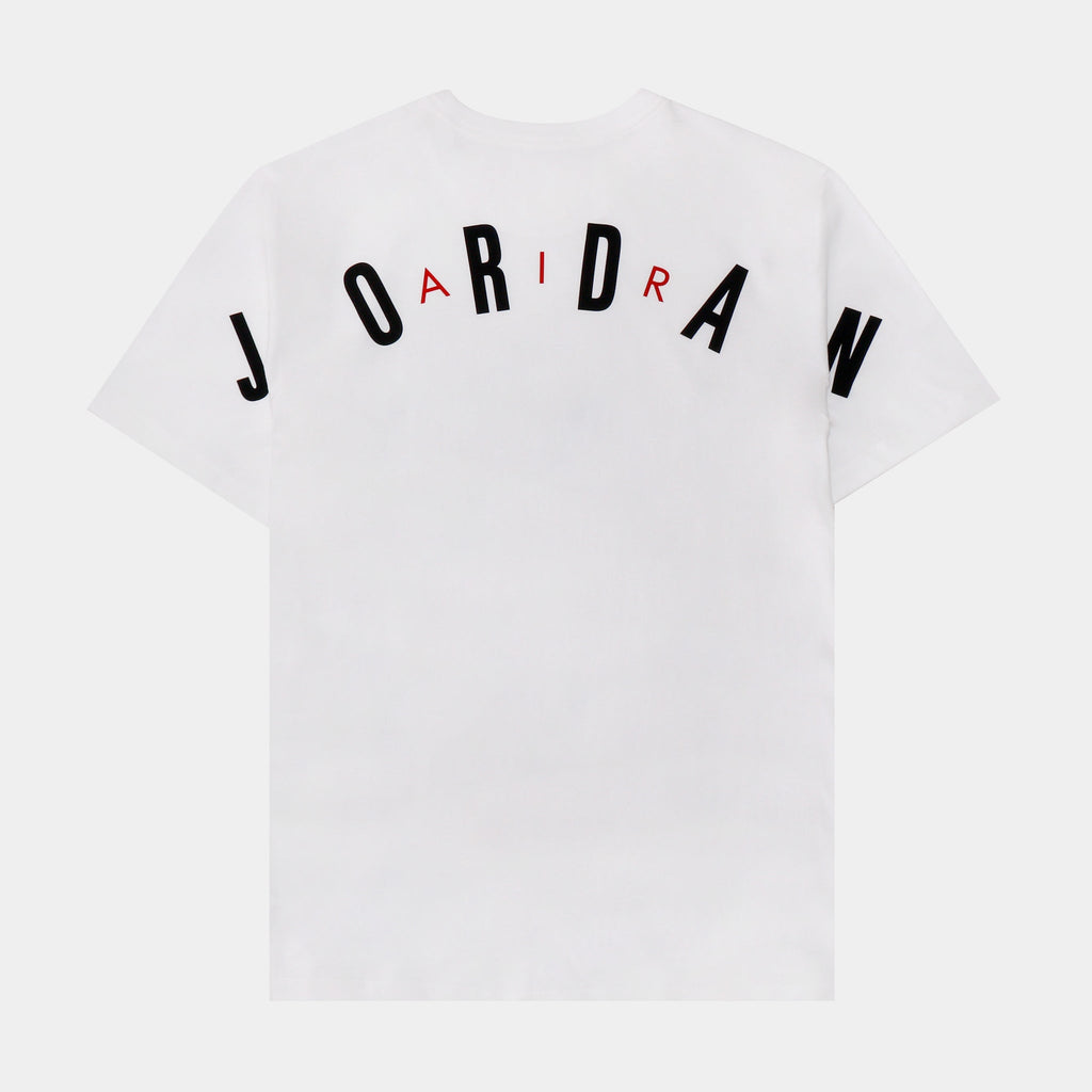 [DM1462-100] MENS AIR JORDAN AIR STRETCH TEE T-SHIRT 'WHITE'
