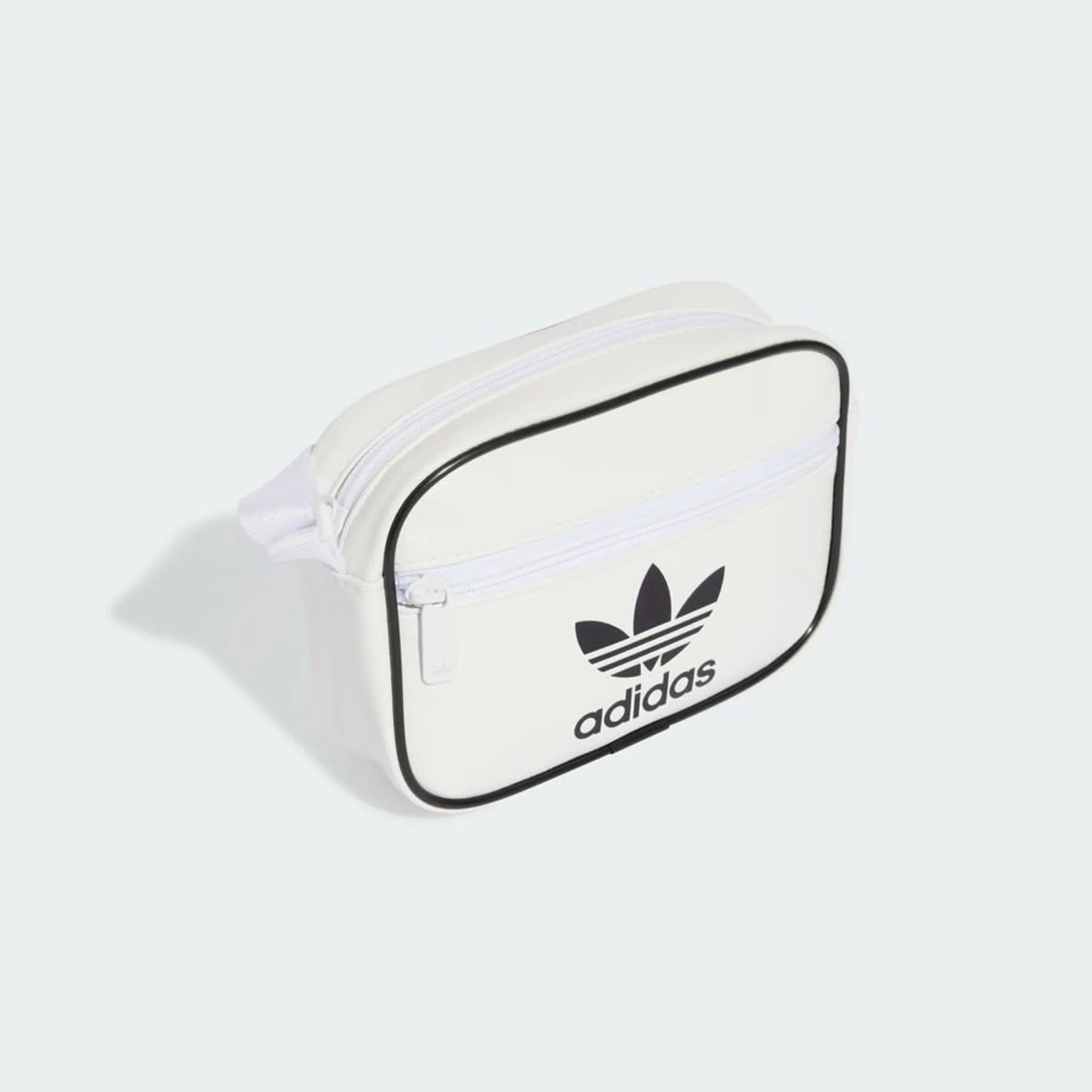 [IX7484] UNISEX ADIDAS ADICOLOR CLASSIC MINI AIRLINER BAG - WHITE
