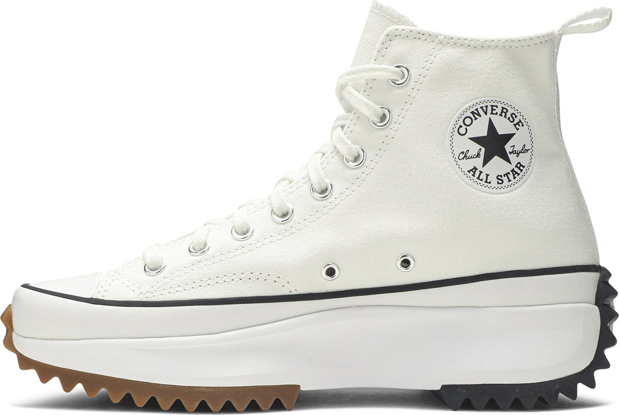 [166799C] Mens Converse RUN STAR HIKE HI 'WHITE BLACK GUM'