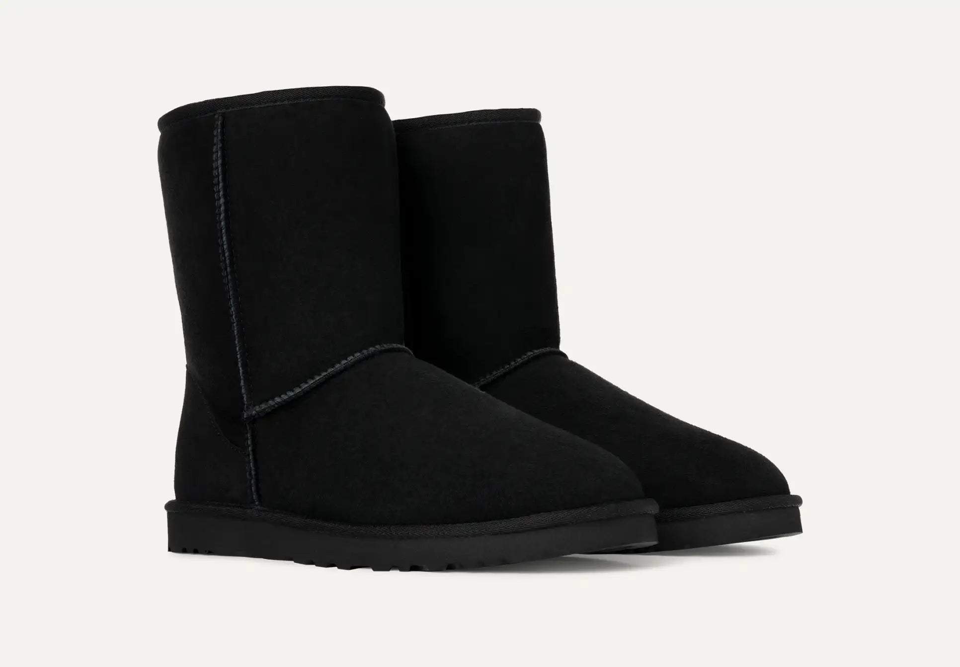 [5800-BLK] MENS UGG CLASSIC SHORT BOOT 'BLACK' - BLACK